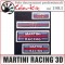 Martini Racing 3D cm.10x1,5