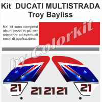 Kit Troy Bayliss per Ducati Multistrada