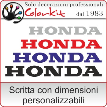 adesivo Honda (varie misure)