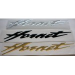 Scritte HORNET 3d resinate (coppia)