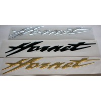 Scritte HORNET 3d resinate (coppia)