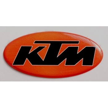 KTM stemma 3D cm. 8x4