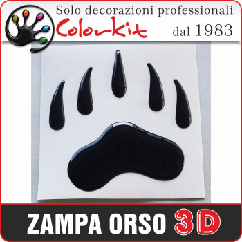 Zampa Orso cm 6x6.5 3D Zampa Orso cm 6x6.5 3D