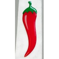 Peperoncino portafortuna cm 7 3D