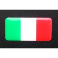 Adesivo BANDIERA ITALIANA tricolore ITALIA mod.2 (20x13 cm)