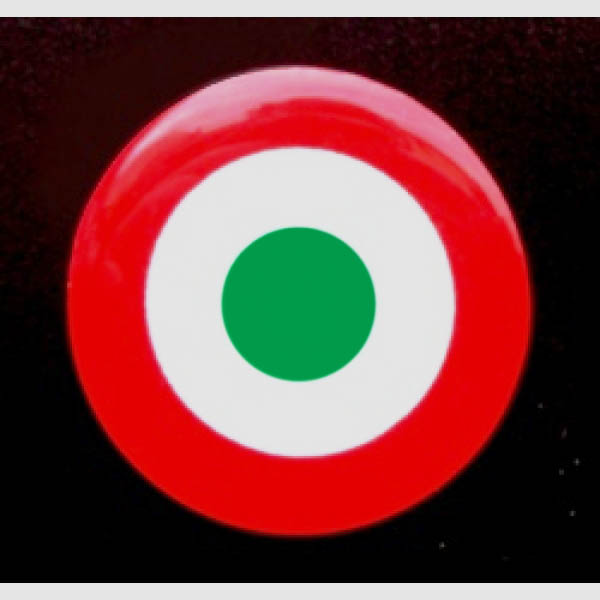 Adesivo bandiera italiana Effetto 3D