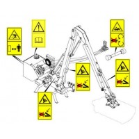 Pittogrammi sicurezza per trattori