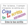 Scritte personalizzate Scritte personalizzate