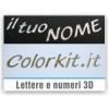 Lettere e numeri 3D Lettere e numeri 3D