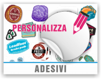 Personalizza adesivi