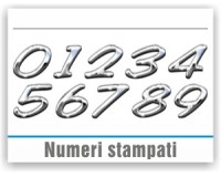 Numeri stampati