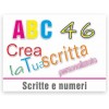 Scritte e Numeri Scritte e Numeri