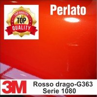 Rosso drago perlato lucido 3M 1080-G363